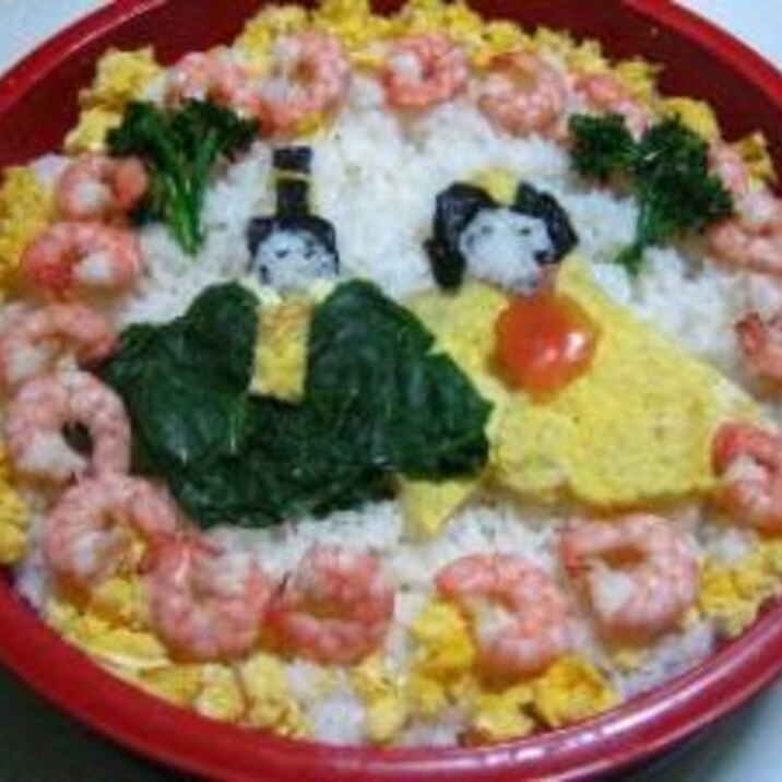 お雛様ちらし寿司 ひな祭りレシピその7 レシピ 作り方 By Mi Chan04 楽天レシピ